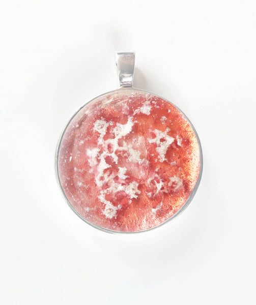Scattered Glass Coral Memorial Series Pendant